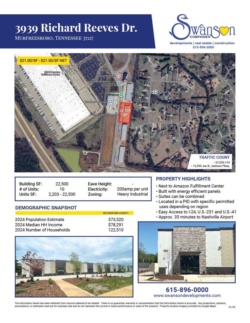 3939 Richard Reeves Drive - Parkway Place - Swanson Developments